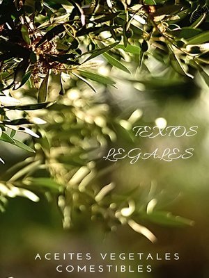 cover image of ACEITES VEGETALES COMESTIBLES